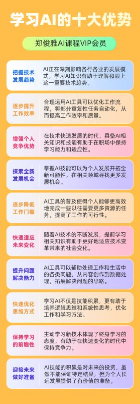 图片[1]-郑俊雅：学习AI的十大优势-乐播者AI